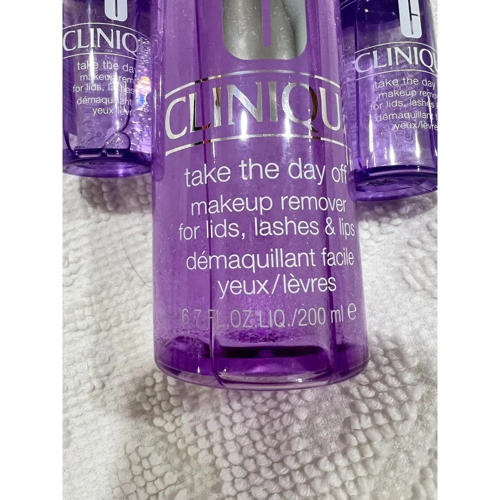 Clinique Take The Day Off Makeup Remover 3pc Set 6.7oz & 2 Travel Size Bottles